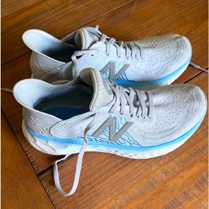 New Balance Women's Fresh Foam 1080 V10 Running Shoe Sz 7.5 Gray Blue